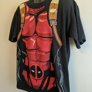 Marvel Heroes Deadpool Costume T-Shirt